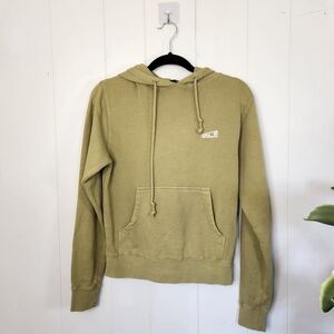 Obey Propaganda Safety Pin Green Hoodie Sweatshirt Streetwear Loungewear Casual